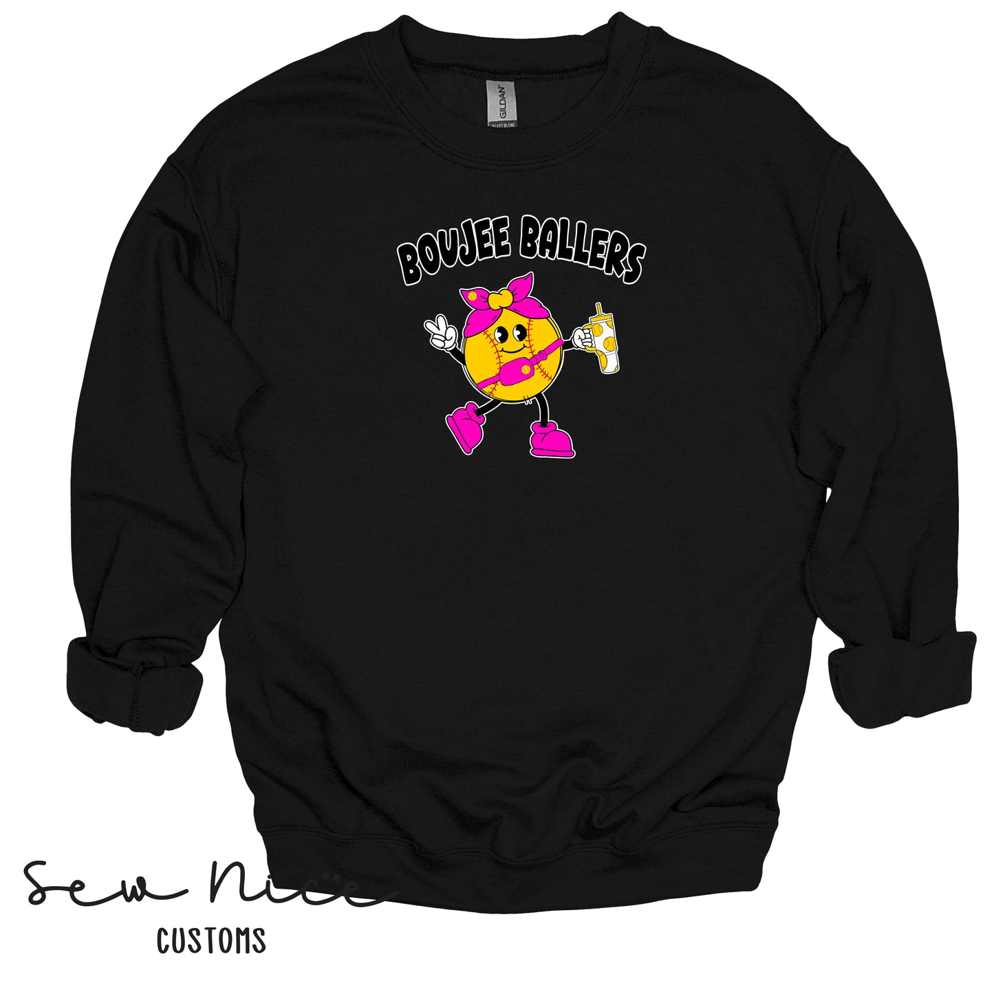 Boujee Ballers- Unisex Adult/Youth Crewneck Sweatshirt