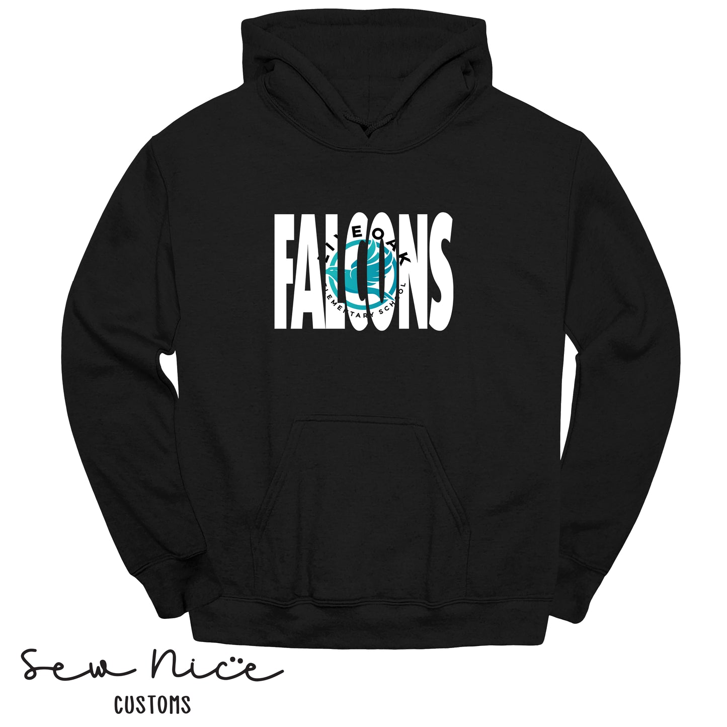 FALCON Inside Logo- Unisex Adult Hoodie