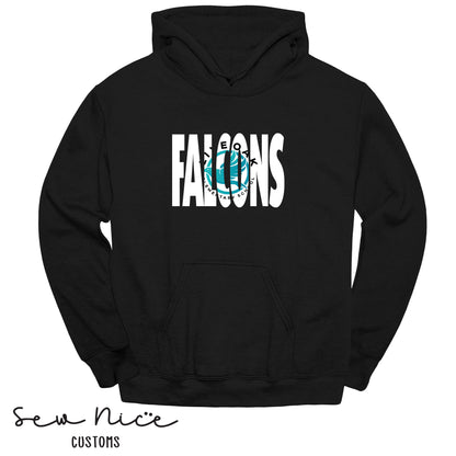 FALCON Inside Logo- Unisex Adult Hoodie