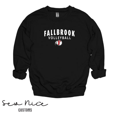Fallbrook Arch Volleyball - Unisex Crewneck Sweatshirt