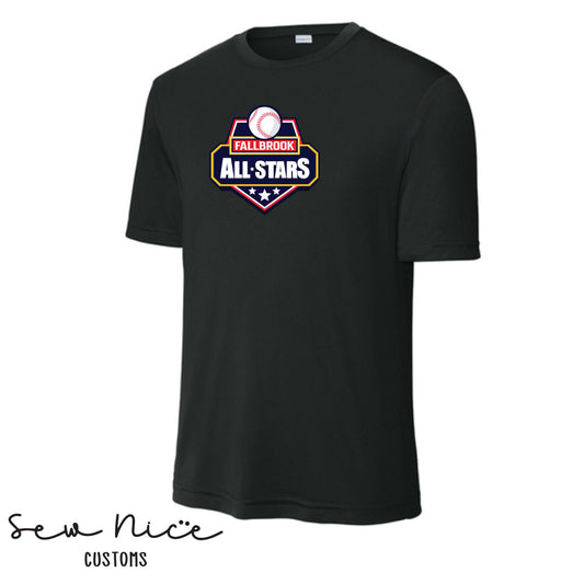 Fallbrook All Star Logo- Unisex Dri Fit Shirt