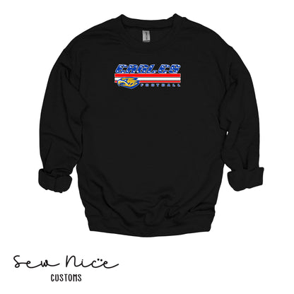 SP American Flag Eagles- Unisex Adult/Youth Crewneck Sweatshirt