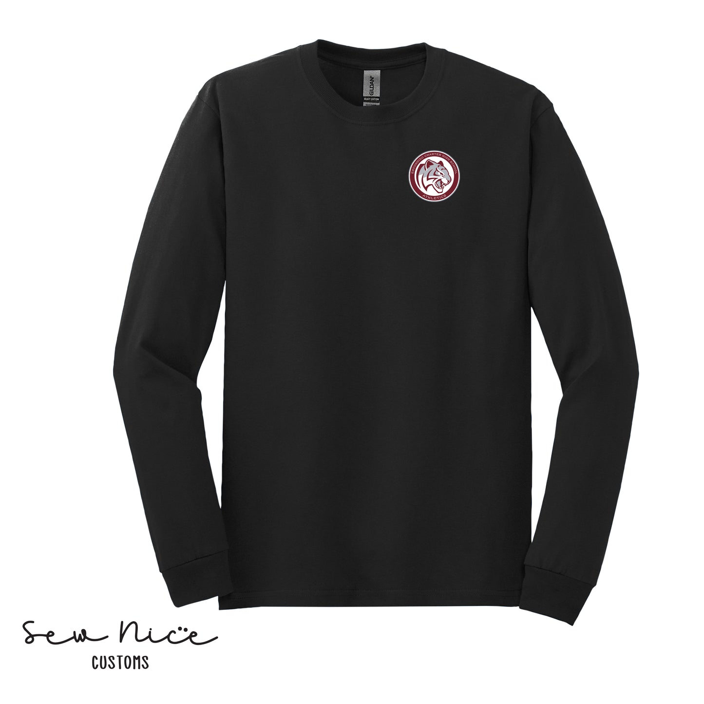 ECHS Athletics Logo- Unisex Adult/Youth Long Sleeve Shirt