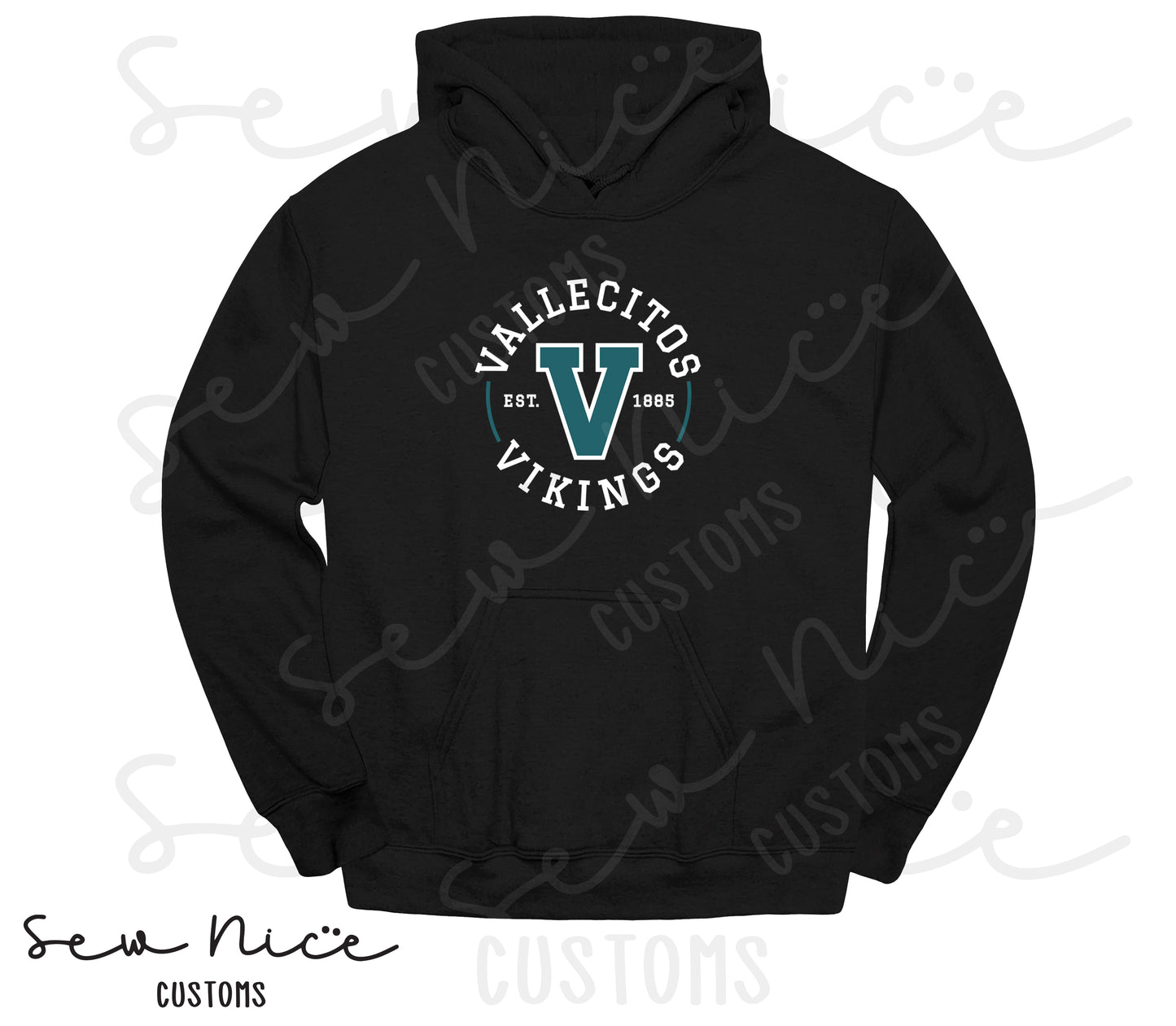 Vallecitos V-Logo- Unisex Hoodie