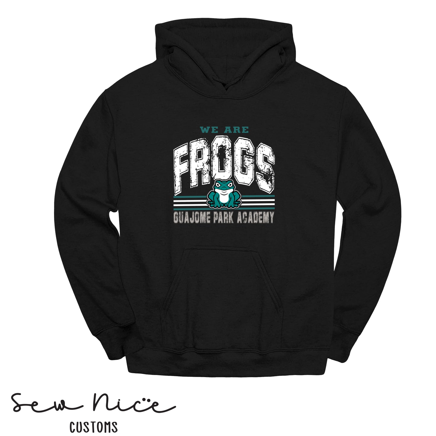 Guajome-Vintage We Are Frogs- Unisex Adult/Youth Hoodie