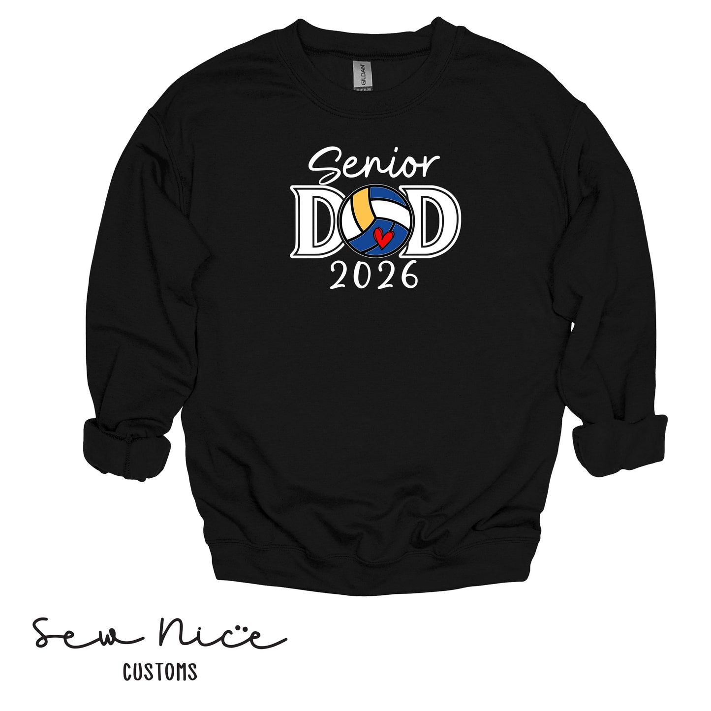 SP Senior DAD 2026 Adult Unisex Crewneck Sweatshirt
