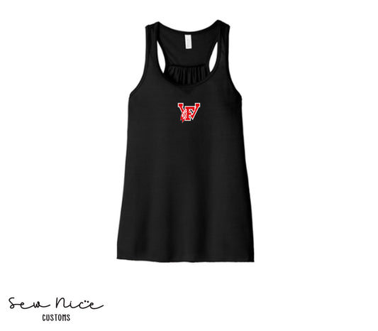 FW 12u Logo- Ladies Flowy Bella Canvas Tank Top