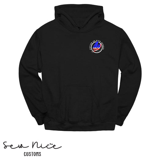 American Flag Potter Design- Unisex Adult/Youth Hoodie