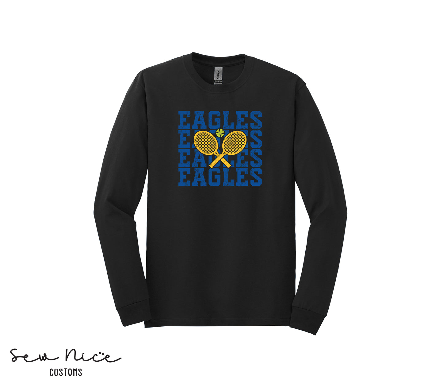 SP Eagles Stacked - Unisex Adult/Youth Long Sleeve Shirt