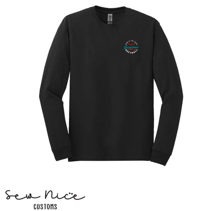 Guajome Circle Softball- Unisex Adult/Youth Long Sleeve Shirt
