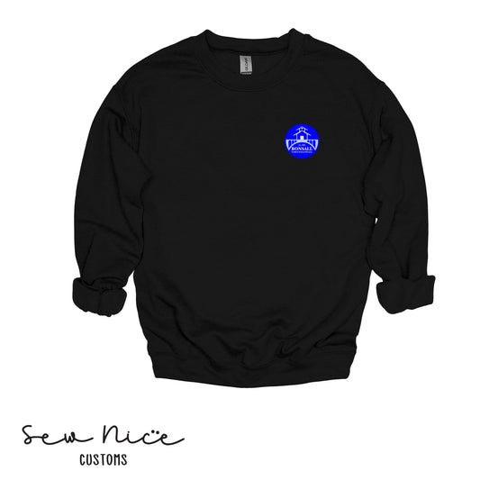Embroidered Bonsall District Logo- Unisex Crewneck Sweatshirt