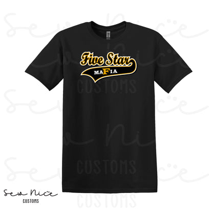 Five Star Baseball- Unisex T-Shirt