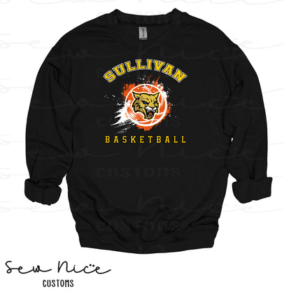 Splatter Sullivan Basketball- Unisex Adult/Youth Crewneck