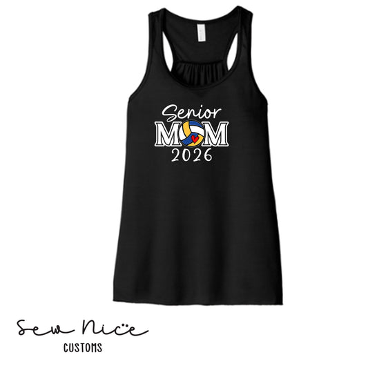 SP Senior MOM 2026 Ladies Bella Canvas Flowy Tank Top