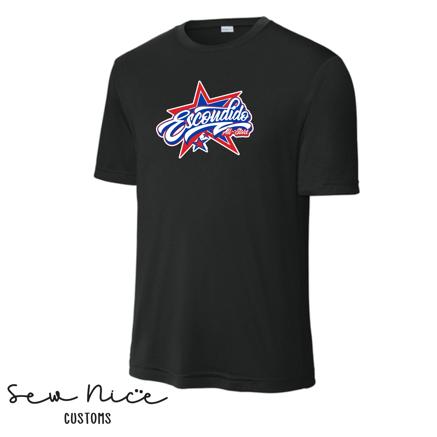 Escondido Star Logo Design- Unisex Dri Fit Shirt