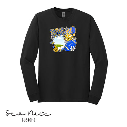 Custom SP Cheer Pic- Unisex Adult/Youth Long Sleeve Shirt