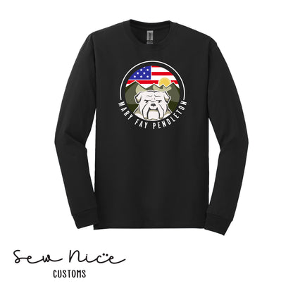 YOUTH-Mary Fay Logo Long Sleeve Shirt