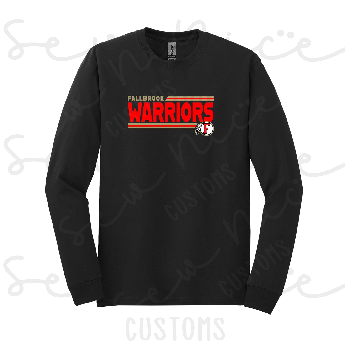 Warrior Lines- Long Sleeve Shirt