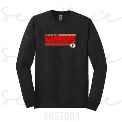 Warrior Lines- Long Sleeve Shirt