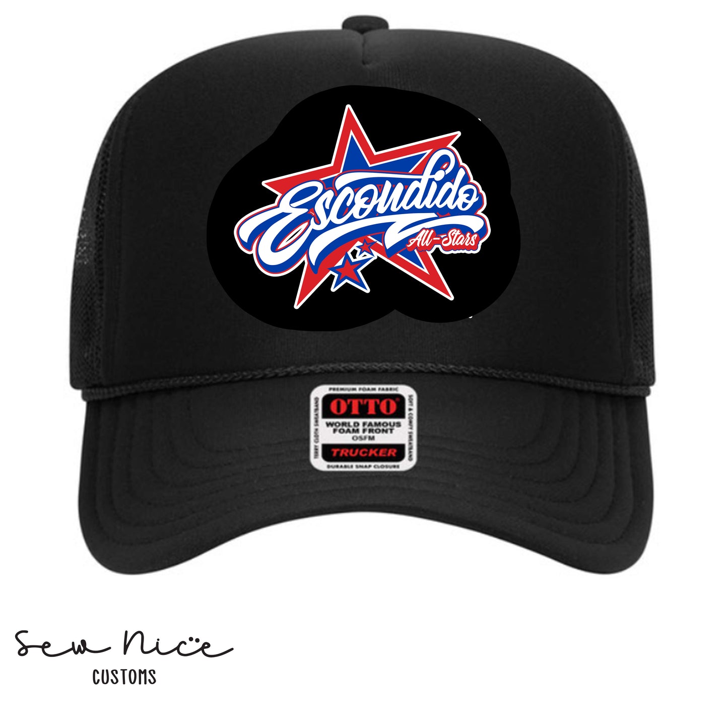 Escondido All Star Foam Trucker Hat