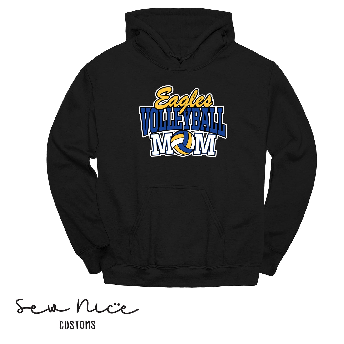 SP Eagles Volleyball MOM- Unisex Hoodie