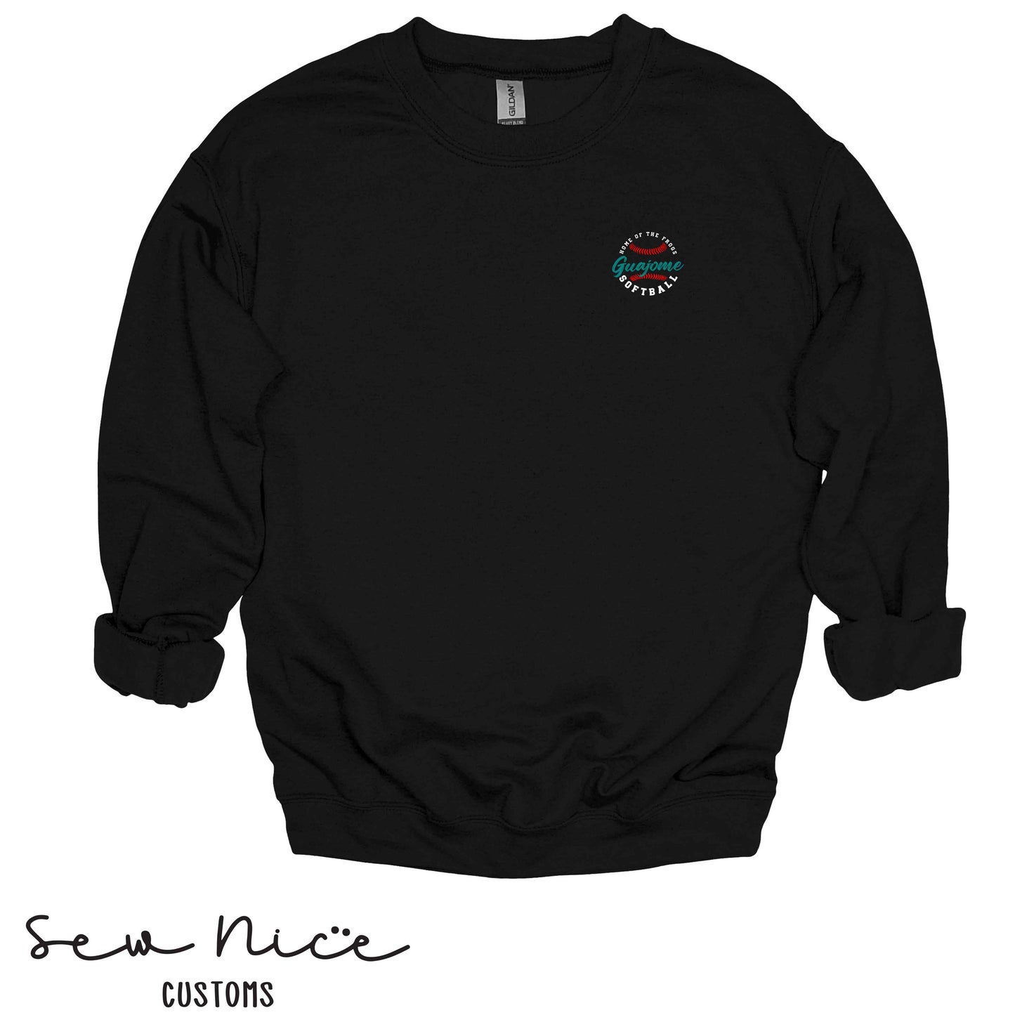 Guajome Circle Softball- Unisex Adult/Youth Crewneck