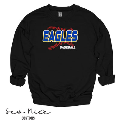 EAGLES Seam Design- Unisex Adult/Youth Crewneck Sweatshirt