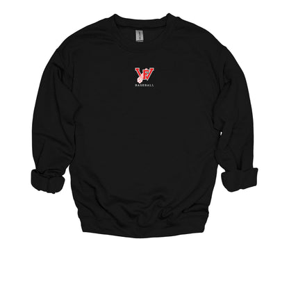FW Small Center Chest Logo- Unisex Adult/Youth Crewneck Sweatshirt