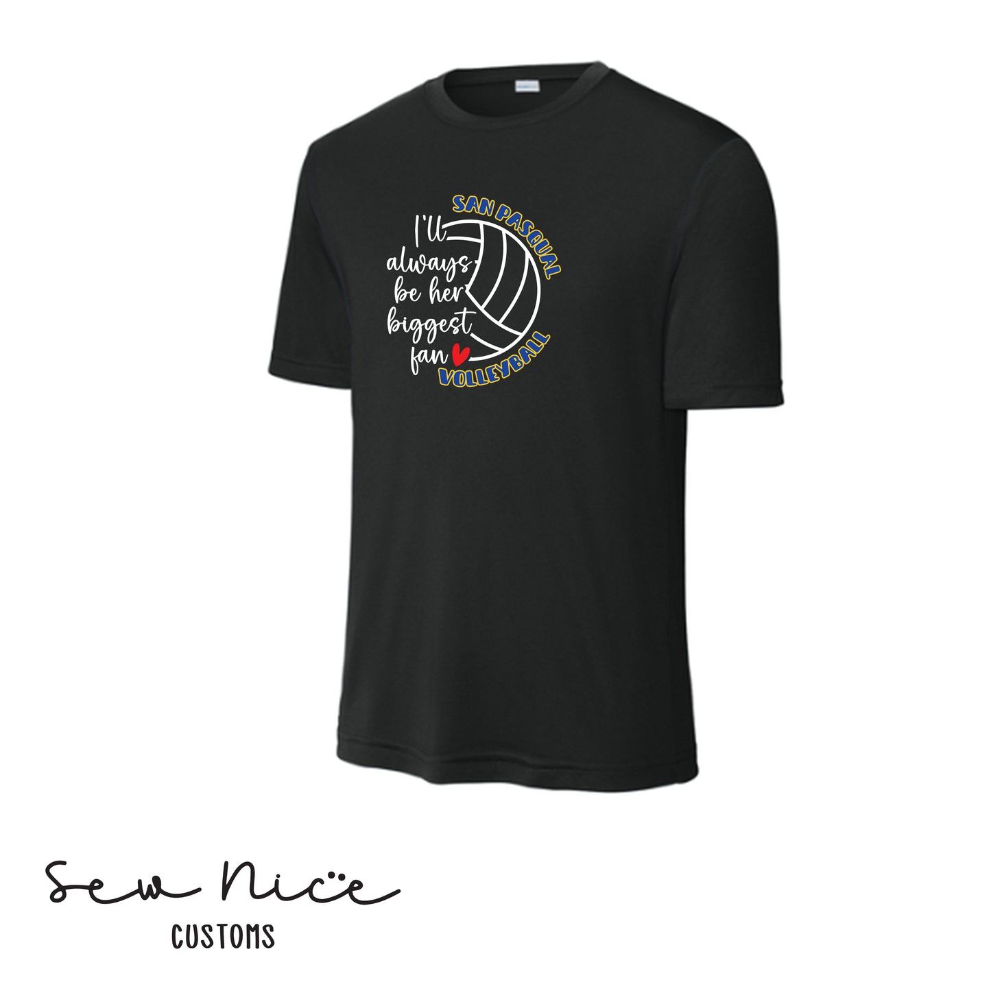 SP Volleyball Biggest Fan Adult/Youth Unisex Dri Fit Shirt