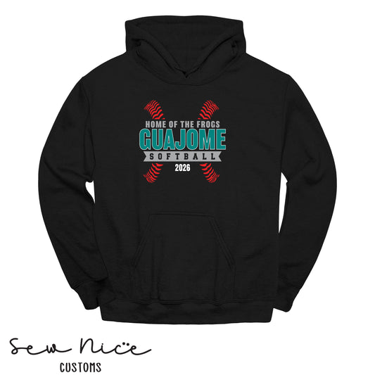 Guajome Seams Softball-Unisex Adult/Youth Hoodie