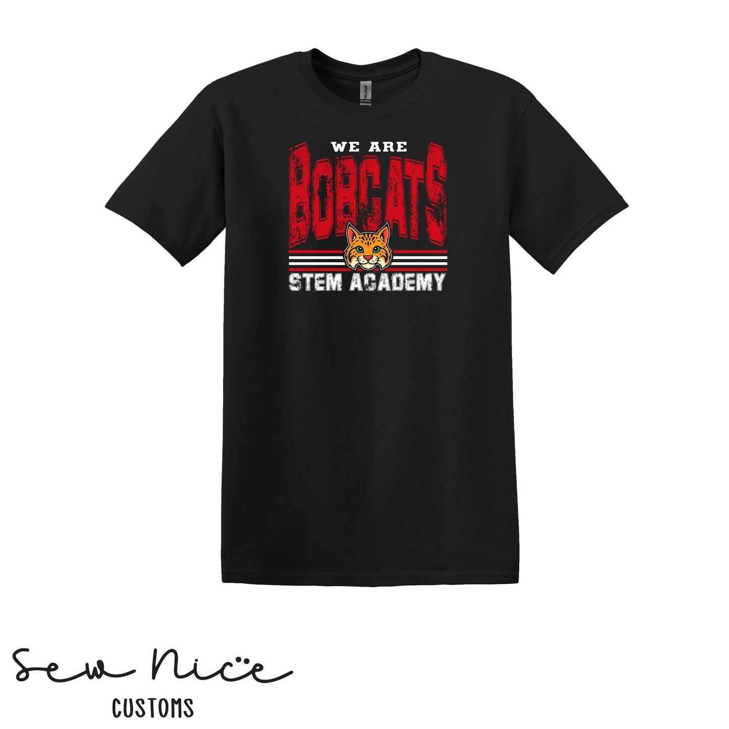 STEM-We Are Bobcats- Unisex Adult/Youth T-Shirt
