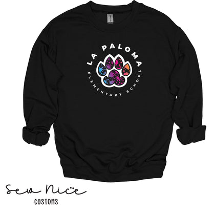 La Paloma PAINT SPLATTER- Unisex Adult/Youth Crewneck Sweatshirt