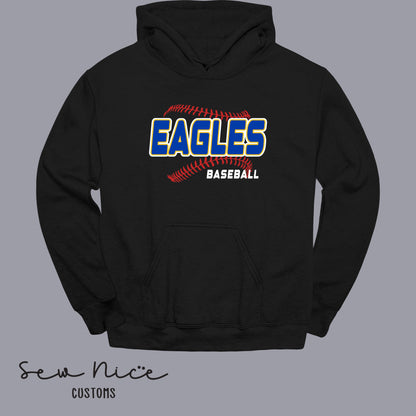 EAGLES Seam Design- Unisex Adult/Youth Hoodie