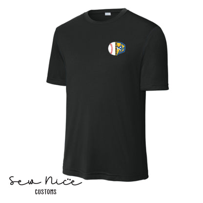 Split Baseball & Eagles Face- Unisex Adult Dri Fit Shirt