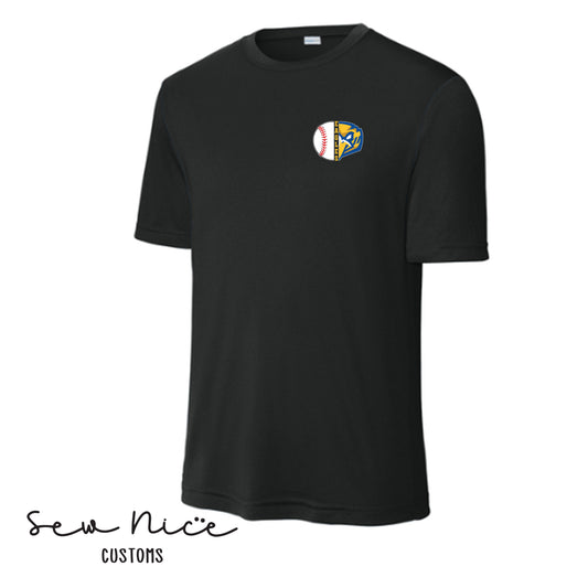 Split Baseball & Eagles Face- Unisex Adult/Youth Dri Fit Shirt