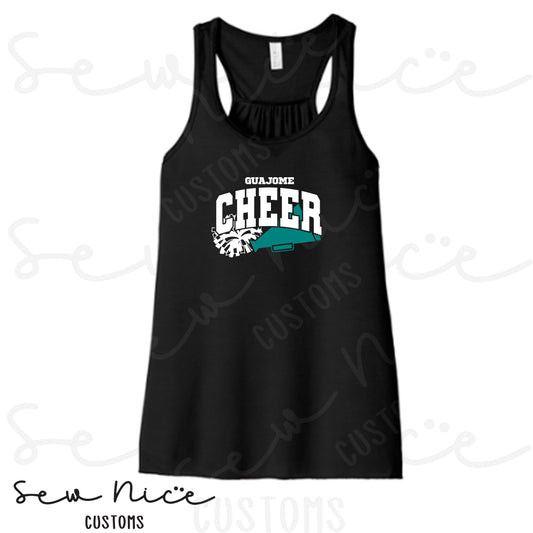 Guajome Megaphone Design- Ladies Flowy Tank Top