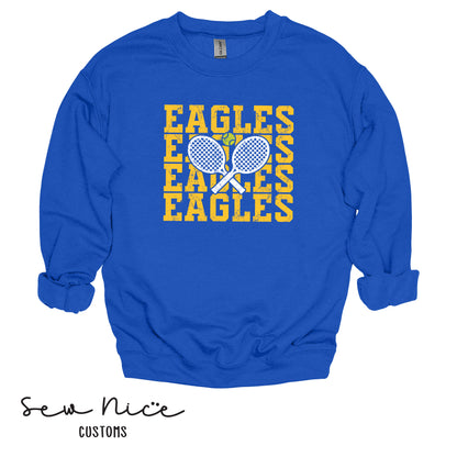 SP Eagles Stacked- Unisex Adult/Youth Crewneck Sweatshirt