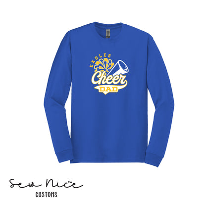 Eagles Cheer Dad- Unisex Adult Long Sleeve Shirt