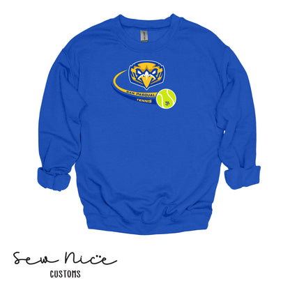 SP Eagles Swoosh Tennis- Unisex Adult/Youth Crewneck Sweatshirt