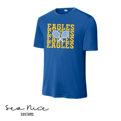 SP Eagles Stacked- Unisex Dri Fit Shirt