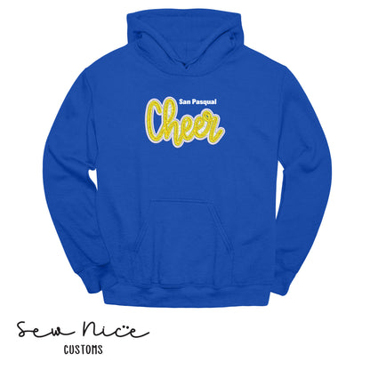 SP Cheer Embroidered Applique-Unisex Adult/Youth Hoodie