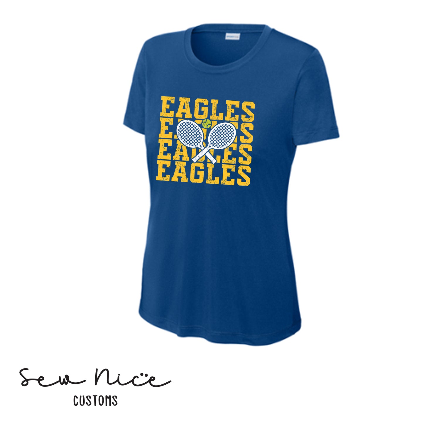 SP Eagles Stacked-  Ladies Dri Fit Shirt