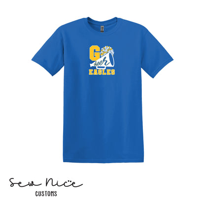 GO CHEER Eagles- Unisex Adult/Youth T-Shirt