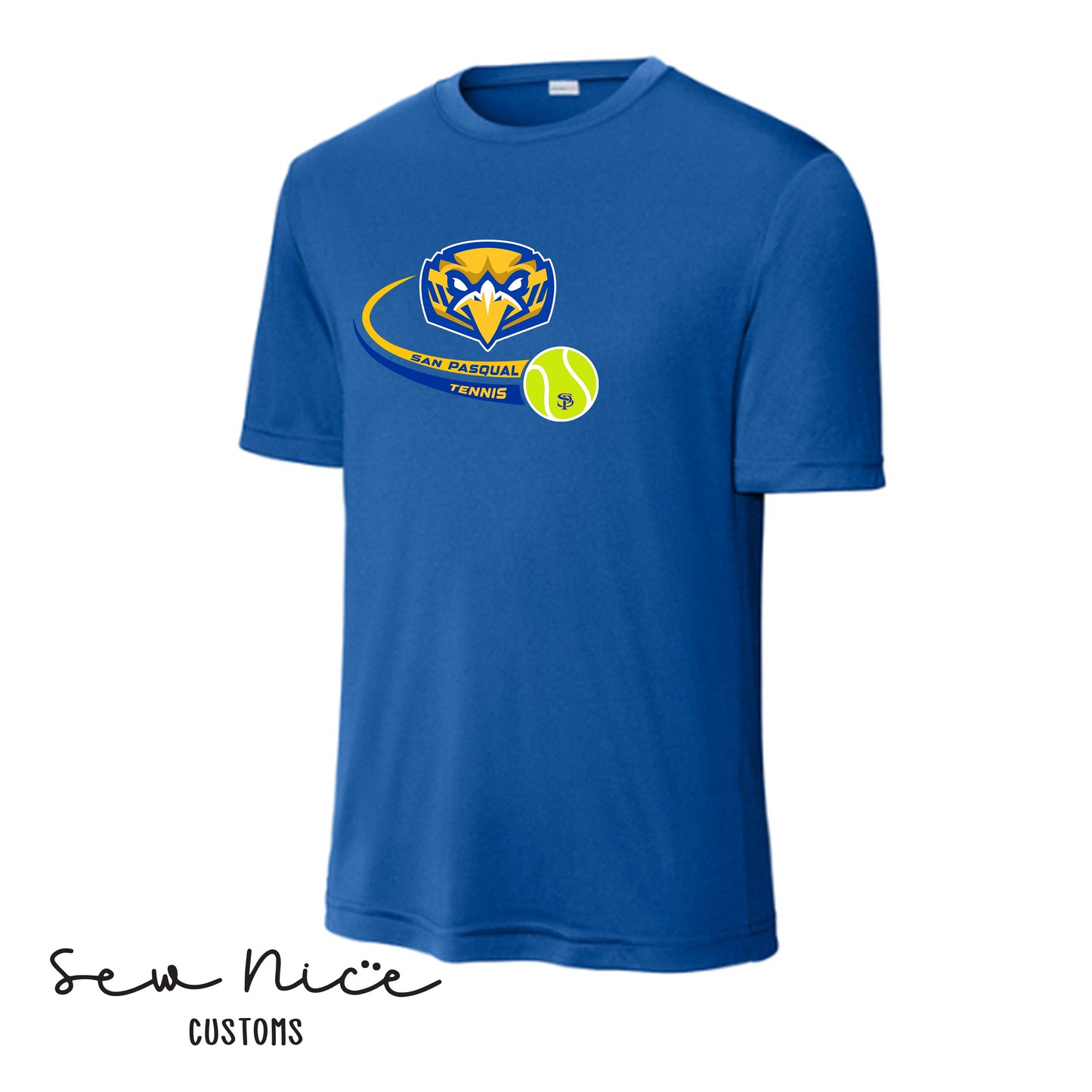 SP Eagles Swoosh Tennis- Unisex Adult/Youth Dri Fit Shirt