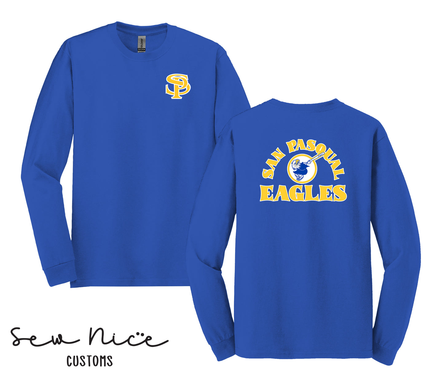 San Pasqual Swinging Eagle- Unisex Adult/Youth Long Sleeve