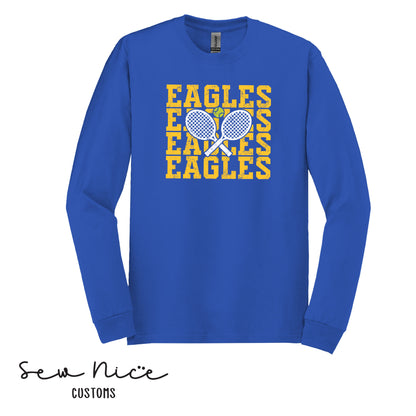 SP Eagles Stacked - Unisex Adult/Youth Long Sleeve Shirt