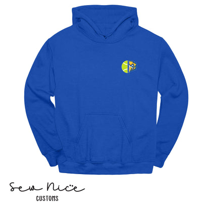 SP Eagle-Tennis Ball- Unisex Adult/Youth Hoodie