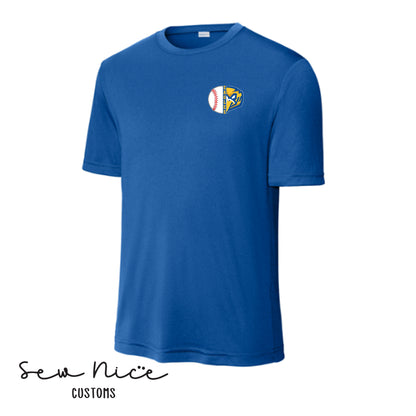 Split Baseball & Eagles Face- Unisex Adult Dri Fit Shirt