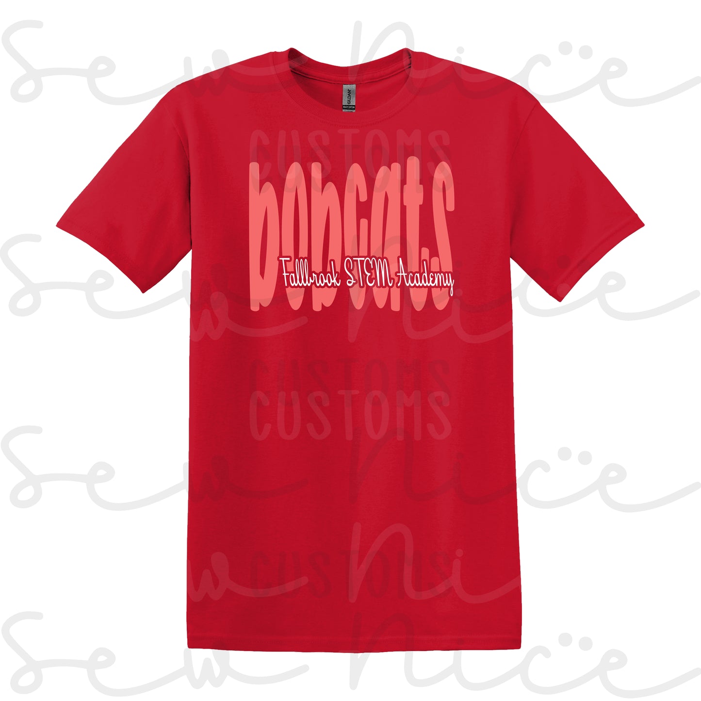 School Mascot Same Color Shirt
