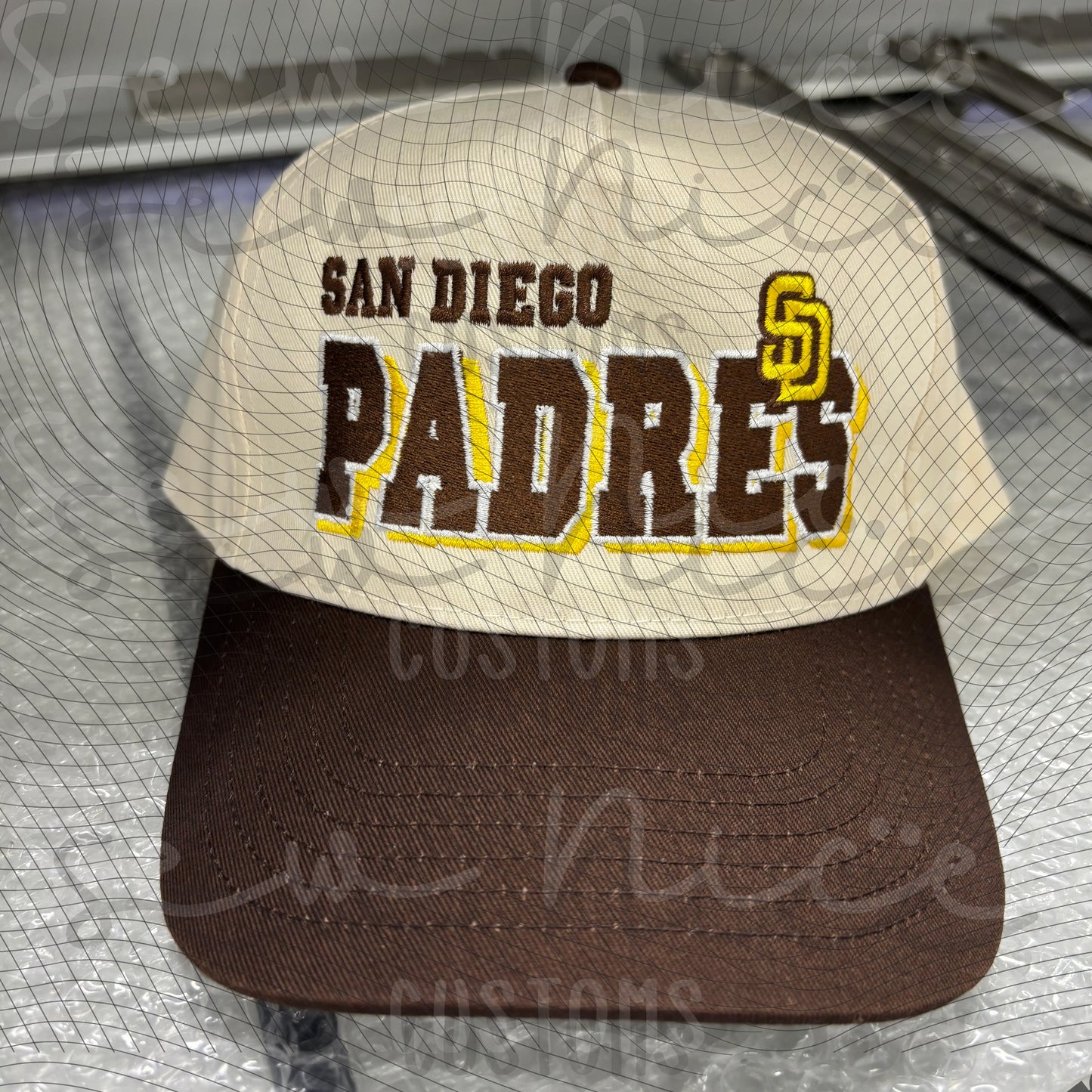 Embroidered "Padres SD” Hat
